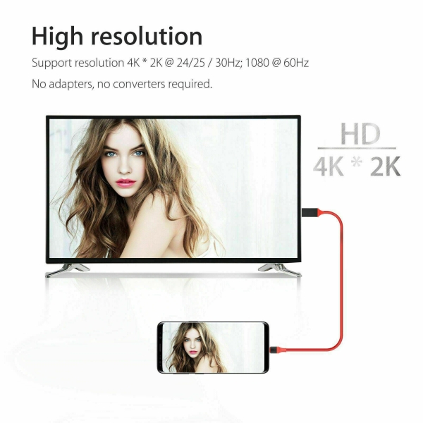 4K Usb 3.1 Typ C Zu Hdmi Kabel Hdtv Tv Adapter Für Macbook S