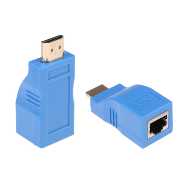 Hdmi Extender Einfach Rj45 Cat5E Cat6 Repeater 1080P 4K * 2K