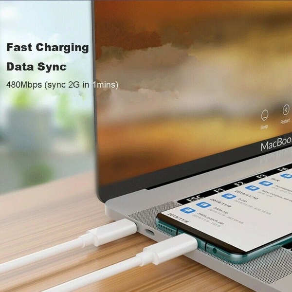 2M Usb C Zu Typ C Kabel Pd Schnell Auf Ladekabel