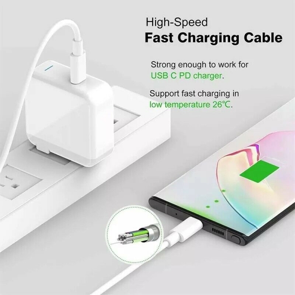 2M Usb C Zu Typ C Kabel Pd Schnell Auf Ladekabel