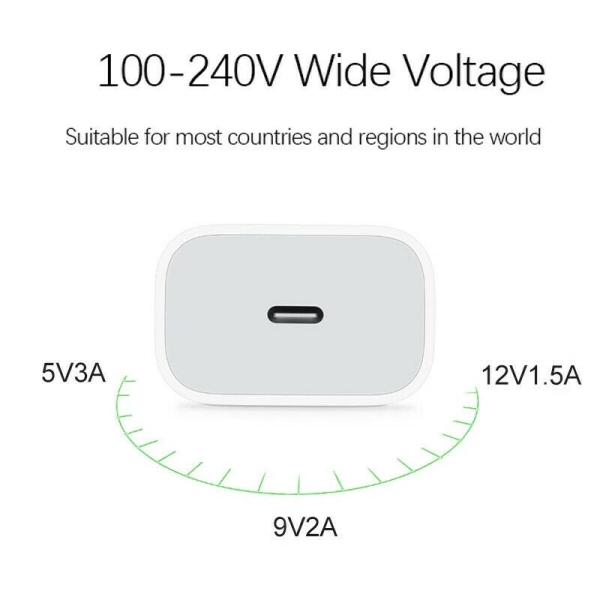 18W Typ Usb C Ladegerät Pd 3.0 Schnellladegerät Für Iphone 1