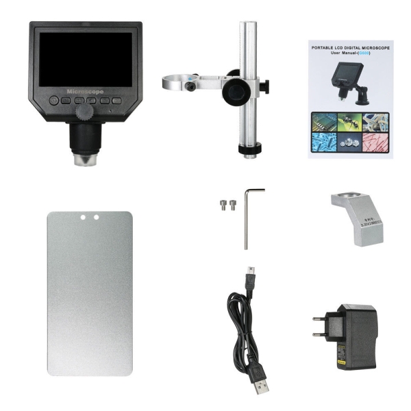 4.3 Zoll Digitales Mikroskop Lupe Endoskop Professional Cam