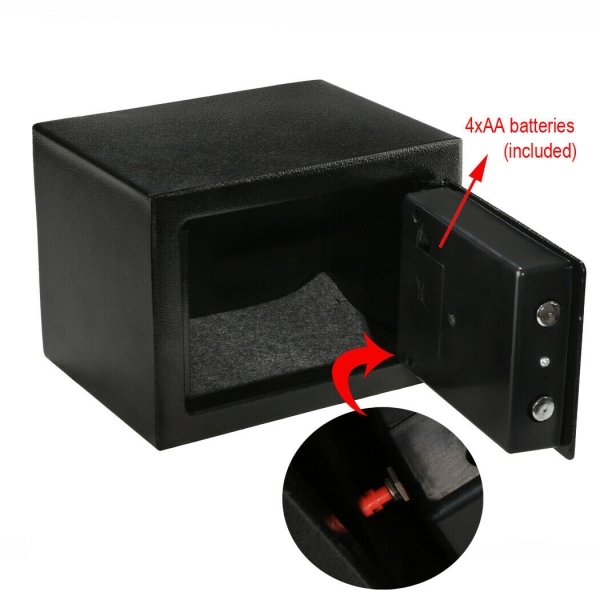 Minisafe Elektronischer Minitresor Wandtresor Möbeltresor El