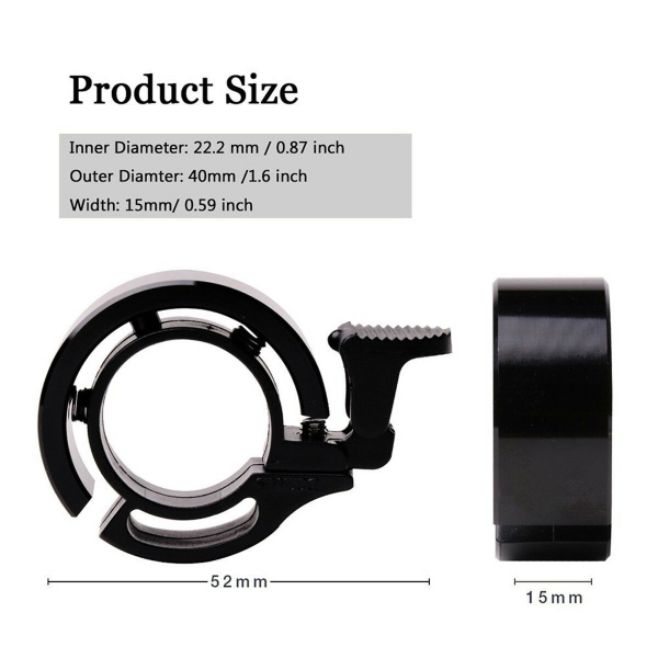 Slim Fahrradklingel Fahrrad Klingel Velo Klingel Glocke Hupe