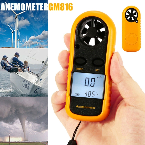 Digitaler Windmesser