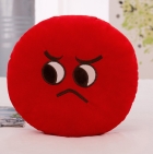Plüsch Kissen Smiley Emoji 30Cm/30Cm Dekokissen Emoticon Run