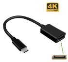 Usb 3.1 Typ C Auf Displayport 1.2 4K 60Hz Uhd Adapter