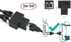 1 Paar Rj45 Rj 45 Verteiler Ethernet Lan Netzwerk Adapter Sp