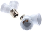 Lampenfassung-Adapter E27 Lampensockel Adapter Verteiler Sp