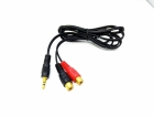 1.5M Audio-/Video-Kabel 1,5M 2X Cinch-Buchse Kupplung Auf 3,