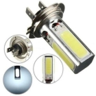1x 20W H7 DC 12V AUTO COB Weiß LED