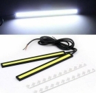 2 stück Auto Lampe DRL LED COB Tagfahrleuchten SMD Positionslicht Tagesfahrlicht