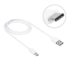 3.1 Usb-C Ladekabel 1M Weiss- Sync Da Sync Daten Kabel Typ-C