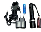Aufladbar Fahrradlampe Fahrradlicht Set Vorne Super Hell Vel