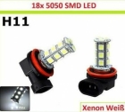 H11 auto 18 LED SMD -BULBS nebel 12V Nebelscheinwerfer XENON-WEISS BULBS nebel