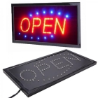 Open Offen Geöffnet Reklame Led Schild Leuchtschild Werbung