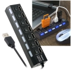 Usb 7-Port Hub 2.0 Mit Hub-Schaltern Mit Einzelnen Hub-Schal