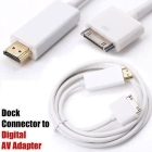 Iphone4G/4S/Ipad2/3 30Pin Dock Conne Connector Zu Digital Av