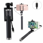 Iphone 7/8 /X /11 Plus - Selfie Stange Stick Lightning Kabel