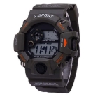 Jugenduhr Sportuhr Uhr digital + Zeiger Armbanduhr 30m wasserdicht - Silikonarmband Farbe Kinderuhr