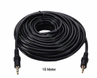 15M Klinke Audio Kabel -2X 3,5Mm Stereostereo-Klinkenstecker