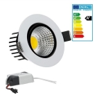 Einbauspot Led 7W Einbaustrahler Cob Lampe Licht Einbauleuch