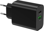 Usb-C-Ladegerät 30W 2 Port Schnelles Typ-C-Wandladegerät Net