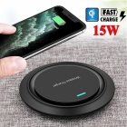 15W Qi Induktive Wireless Ladegerät Ladegerät Fast Charger L