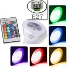 E27 Spot Licht Lampe Mit Fernbedienung Farbwechsel Led Rgb