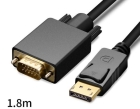 1.8M Displayport Zu Vga Svga Kabel Zu Vga Svga Kabel Stecker