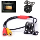 Kamera Rear Auto KFZ Rückfahrkamera Car Rückfahrkamera Car Kamera Einparkhilfe Nachtsicht LED Licht