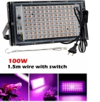 100W Pflanzenlampe Led Pflanzenwachstum Grow Light Lamp Pfla