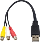 3Rca Zu Usb 2.0 Stecker A Composite Adapter Audio Video Av H