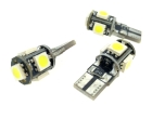 1X Led Standlichter 5 Smd Led T10 W5W Canbus Standlicht Xeno