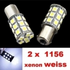 Blinker 2 X 27 Led P21W Ba15S Lampe 1156Ba15S Birne 12V Brem