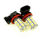 2X Auto H11 Smd 5050 27Led Xenon Weiß H11 6000 K -Nebellicht