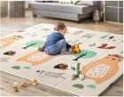 Kinderspielteppich Bodenmatte Spielmatte matte Krabbeldecke 180*200cm