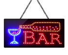 Bar reklame LED Schild Leuchtschild LEUCHTREKLAME Werbung reklame restaurant