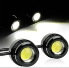 2X Objektiv Eagle Eye Led Licht Lampelampe Motorrad Parklich