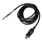 3M Gitarre Bass USB-Verbindungskabel Instrument USB auf 6,3mm Klinke Audio Kabel