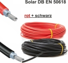 Solarkabel, 2 X 2.5M, 4Mm² Rot+Schwarz Stromkabel